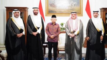Wapres Terima Kunjungan Pemerintah Arab Saudi