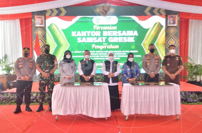 Kantor Samsat Gresik Diresmikan