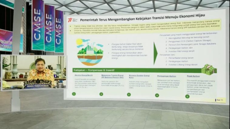 Airlangga: Perdagangan dan Pajak Karbon