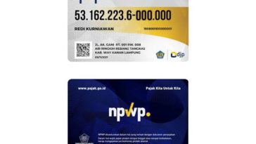 NPWP Elektronik Punya Kekuatan Hukum Sama