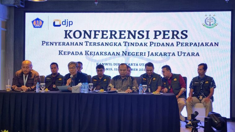 tersangka kemplang pajak