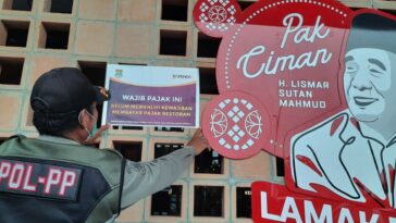 sanksi administratif restoran penunggak pajak