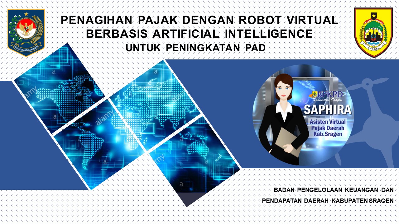 Pemkab Sragen Punya Robot Virtual Penagih Pajak