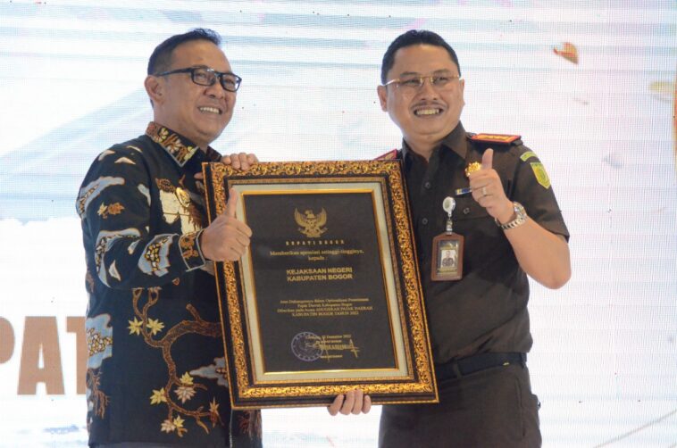 Anugerah Pajak Daerah Kabupaten Bogor Tahun 2022