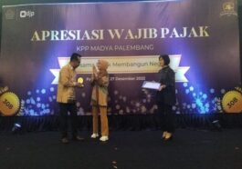 KPP Madya Palembang Apresiasi 25 WP Badan