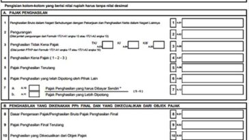 Penyebab SPT Dinyatakan Tidak Lengkap
