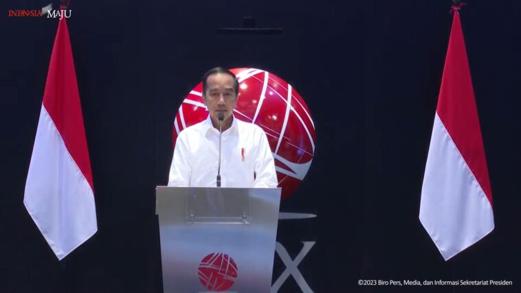 Jokowi Resmi Buka Perdagangan Bursa 2023
