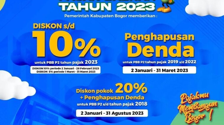 Diskon PBB dari Pemkab Bogor