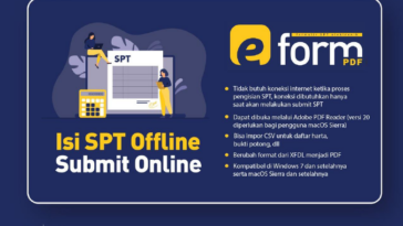 DJP: Lapor SPT Badan Gunakan e-Form PDF