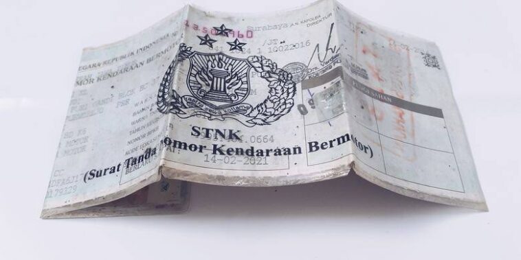 Penghapusan Data STNK Penunggak Pajak
