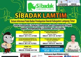 Bayar Pajak Mudah via Aplikasi Sibadak Lamtim