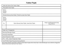 Mekanisme Penggunaan Kode Faktur Pajak 030