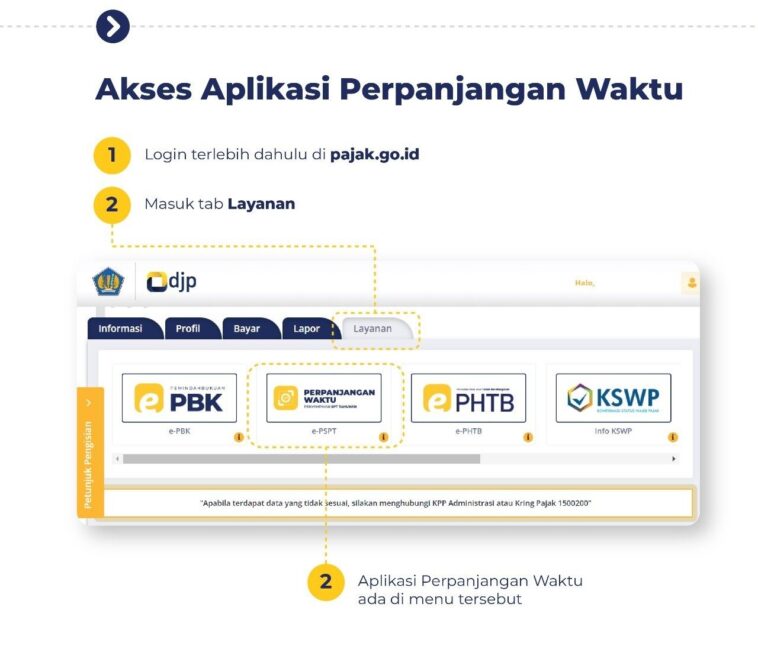 Aplikasi Baru Perpanjangan SPT Tahunan