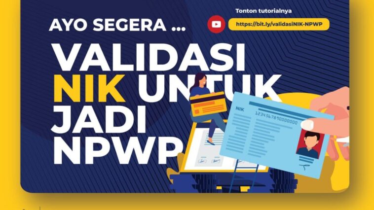 NIK Tervalidasi sebagai NPWP