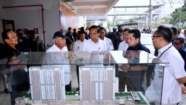 Jokowi Resmikan Apartemen Milenial