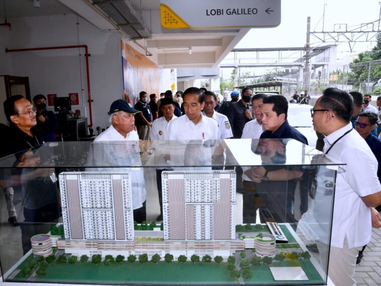 Jokowi Resmikan Apartemen Milenial