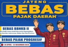 Jadwal Pemutihan Pajak Kendaraan Bermotor Jateng