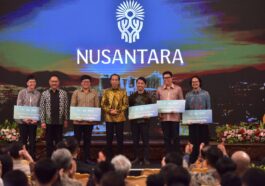 jokowi luncurkan logo ikn nusantara
