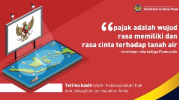 Pajak Ejawantah Nilai Pancasila