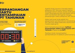 Batas Waktu Perpanjangan Pelaporan SPT 31 Mei