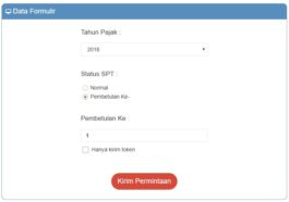 Syarat dan Mekanisme Pembetulan SPT Tahunan