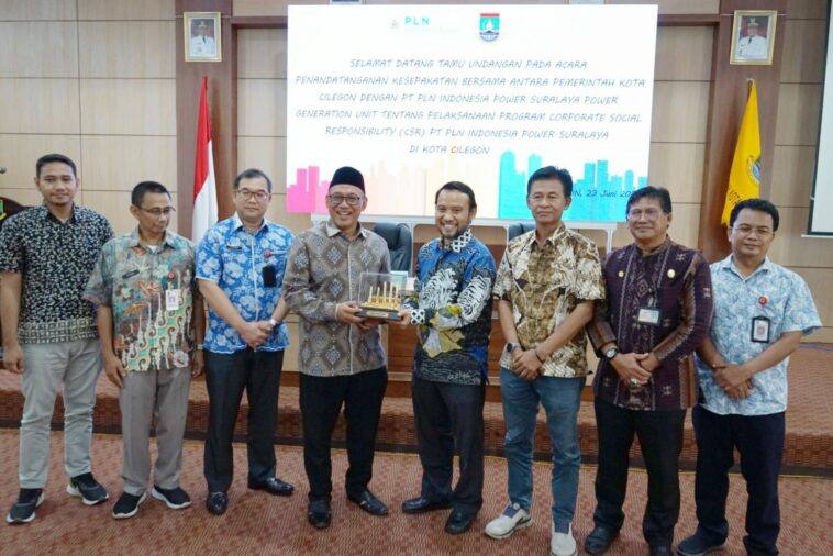 Pemkot cilegon dan pln csr