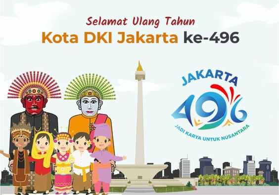 HUT ke-496 DKI Jakarta