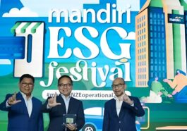 Bank Mandiri Terbitkan Kartu Berbahan Plastik Daur Ulang