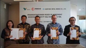 MIND ID Siap Jadi Pemegang Saham Vale