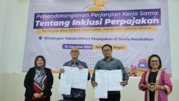 Kanwil DJP Jakarta Khusus dan UBSI