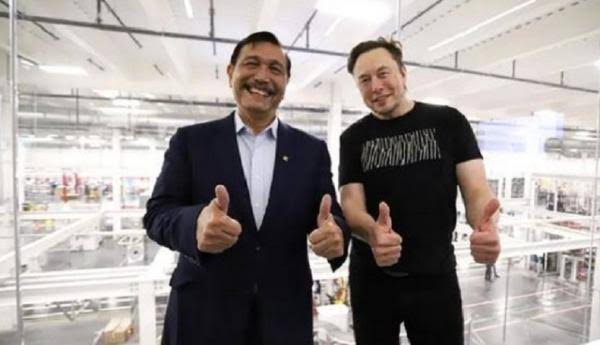 Luhut: Elon Musk Akan ke Indonesia