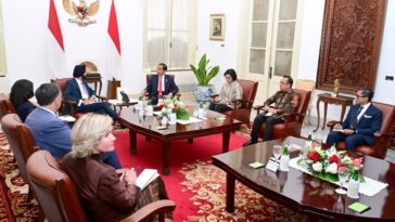 Jokowi Bertemu Presiden Bank Dunia