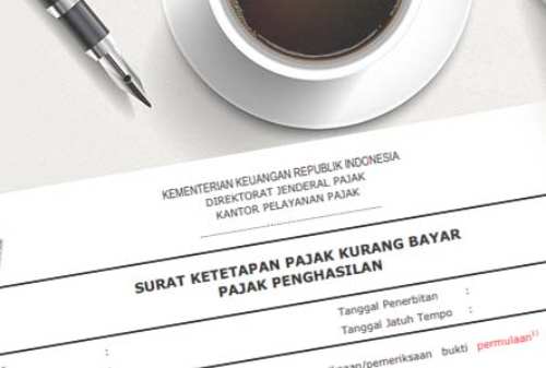Surat Ketetapan Pajak Kurang Bayar Tambahan
