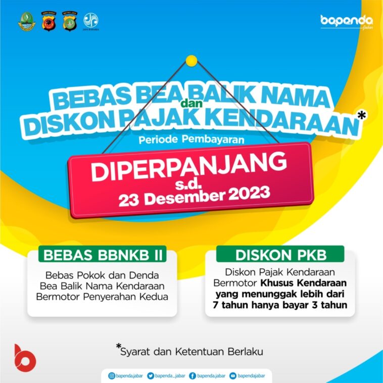 Manfaatkan Perpanjangan Diskon Pajak Kendaraan