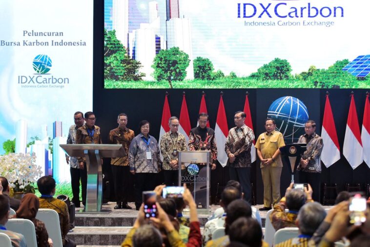 Jokowi Luncurkan Bursa Karbon