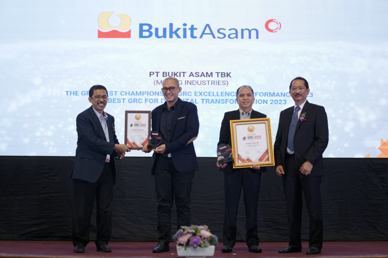 Bukit Asam Raih 4 Penghargaan dalam GRC and Excellence Award 2023 ...