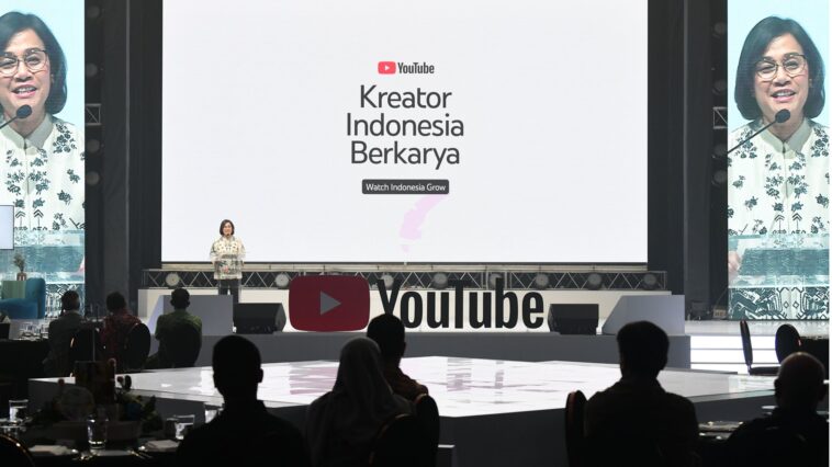 Sri Mulyani Imbau Kreator Konten Tidak Musuhi Pajak