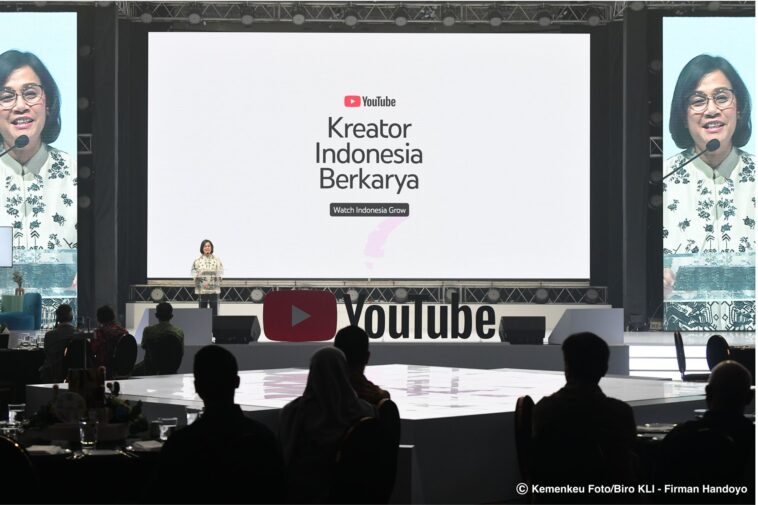 Sri Mulyani Imbau Kreator Konten Tidak Musuhi Pajak