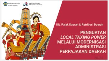 Kemenkeu dan Pemda Targetkan Rasio Pajak Daerah 3 Persen