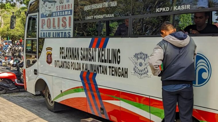 Bapenda Kalteng Gelar Pemutihan