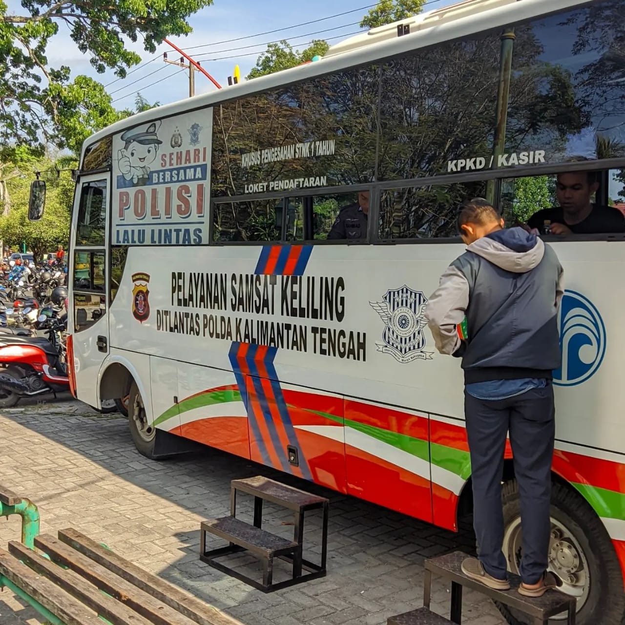 Bapenda Kalteng Gelar Pemutihan