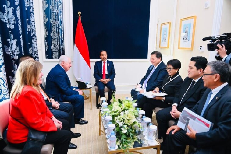 Jokowi Bertemu Chairman Freeport