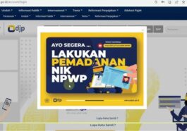 Pemadanan NIK – NPWP