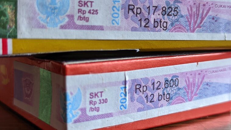 Cukai Rokok Naik Rata-Rata 10 Persen