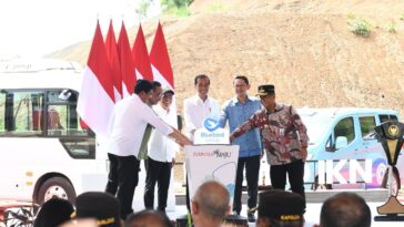 Jokowi Luncurkan Transportasi Ramah Lingkungan