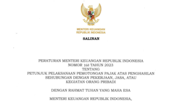 Petunjuk Pemotongan Tarif Efektif PPh 21