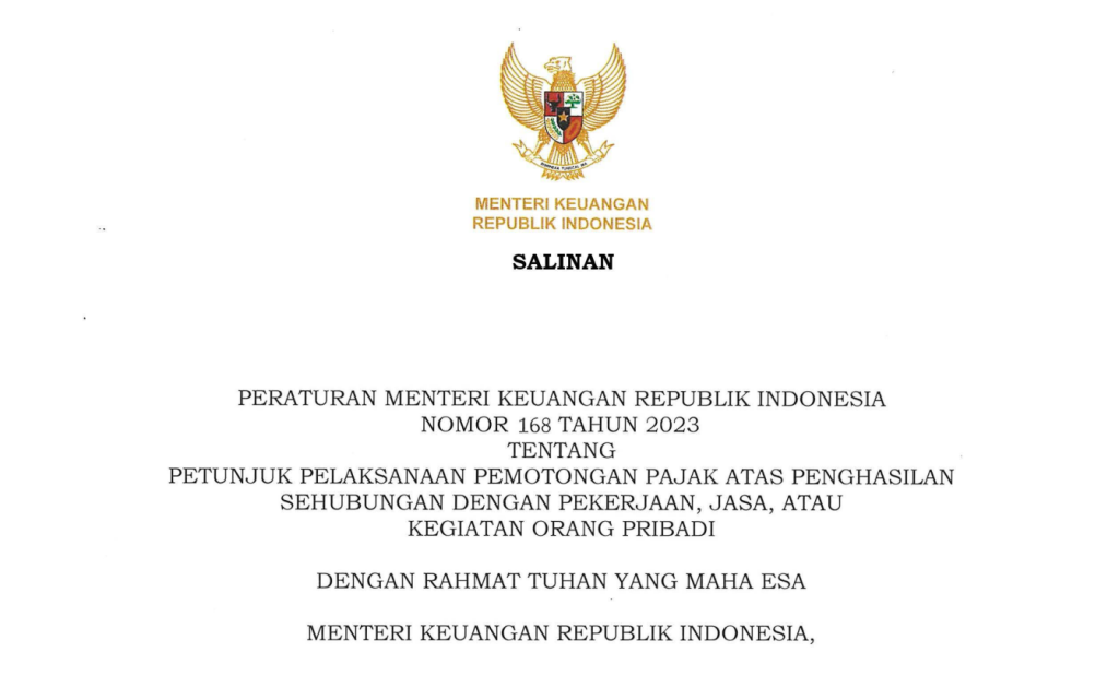 Petunjuk Pemotongan Tarif Efektif PPh 21