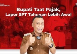 Bupati Ponorogo Lapor SPT Lebih Awal