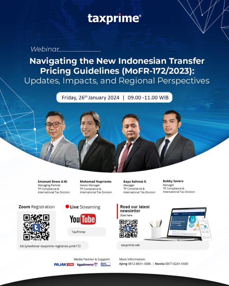 TaxPrime Akan Gelar Webinar
