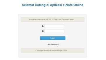Wajib Pajak Lupa “Password” e-Nofa